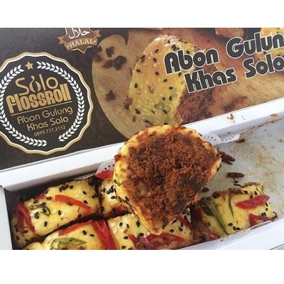 Roti Abon Gulung Solo Floss Roll Sapi Pedas Gambar 2