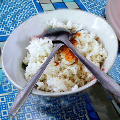 Sop Ayam Pak Min Klaten Paha Dengan Nasi Gambar 2