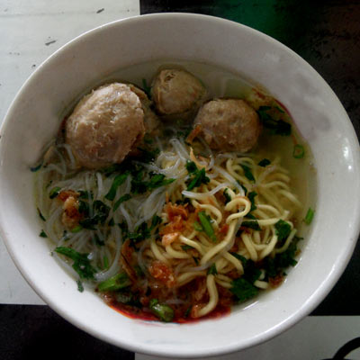 Bakso Komplet Tanpa Nasi Pak Narto Gambar 1