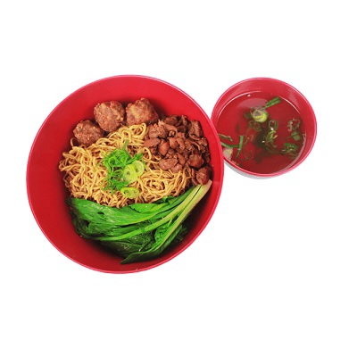 Yamie Manis Bakso Goreng Sedang Yamie Panda Gambar 1