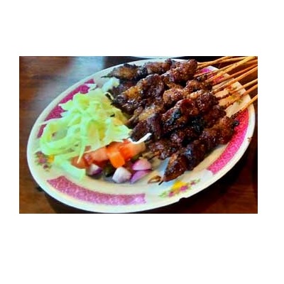 Sate Kambing 7 Tusuk Sate Seturan dengan Nasi Gambar 1