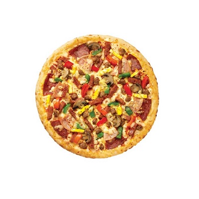 Super Supreme Pizza Jumbo Stuffed Crust Pizza Hut Gambar 1