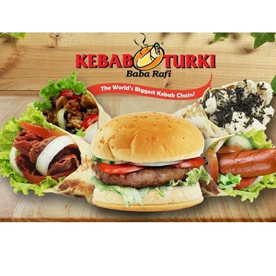 Crispy Burger Kebab Turki Baba Rafi Gambar 1