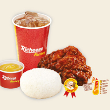 Combo Fire Chicken Richeese Factory Gambar 1