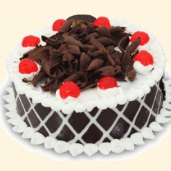 Tart Black Forest D 15cm Roti Kecil Gambar 1