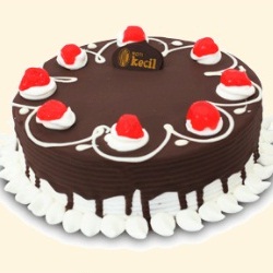 Tart Black Forest C 18cm Roti Kecil Gambar 1