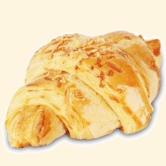 Cheese Croissant Pastry Roti Kecil Gambar 1